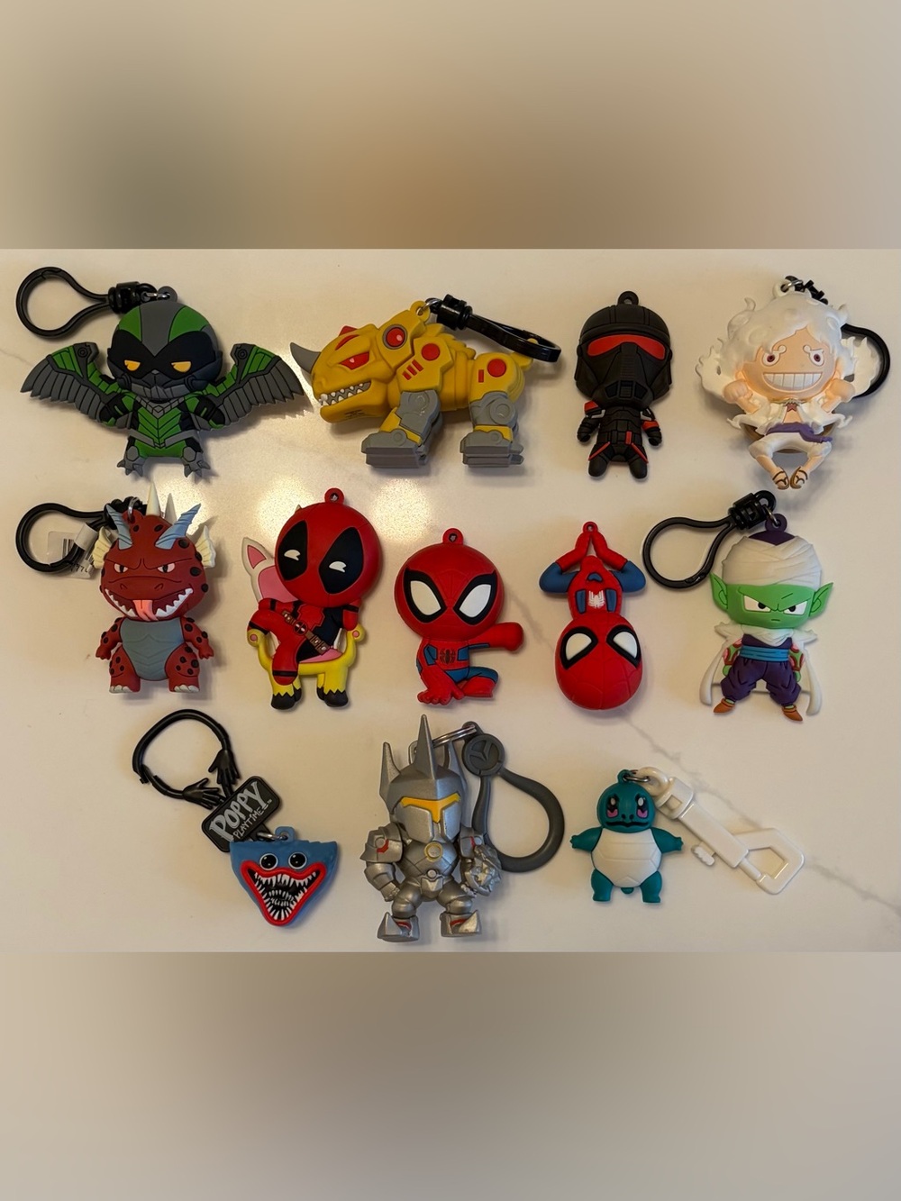 Bag Clips: Marvel, Pokemon, Dragon Ball Z, Power Rangers and More.
